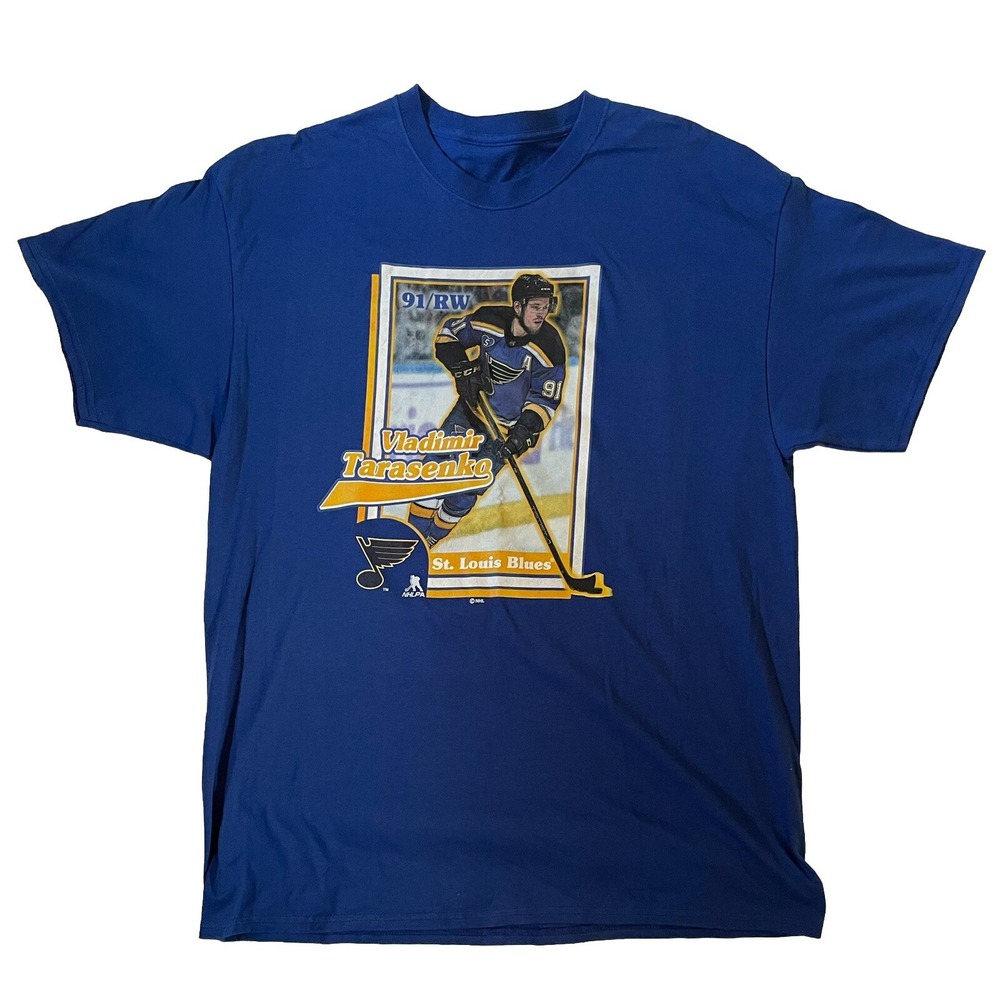 St Louis Blues Vladimir Tarasenko #91‎ TShirt Size X-Large Hockey